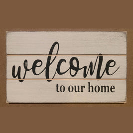 Welcome To Our Home