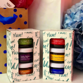 Mini Savory or Sweet Trio of Jams -