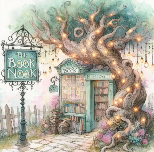 Book Nook Tree DIY Painting Kit