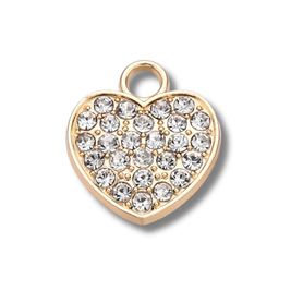 Love, Paige Designs - Heart Gold Charm