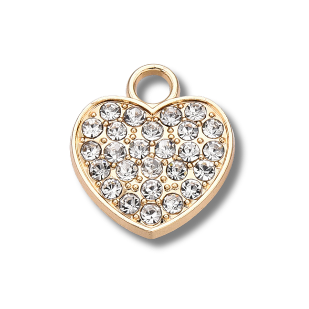 Love, Paige Designs - Heart Gold Charm