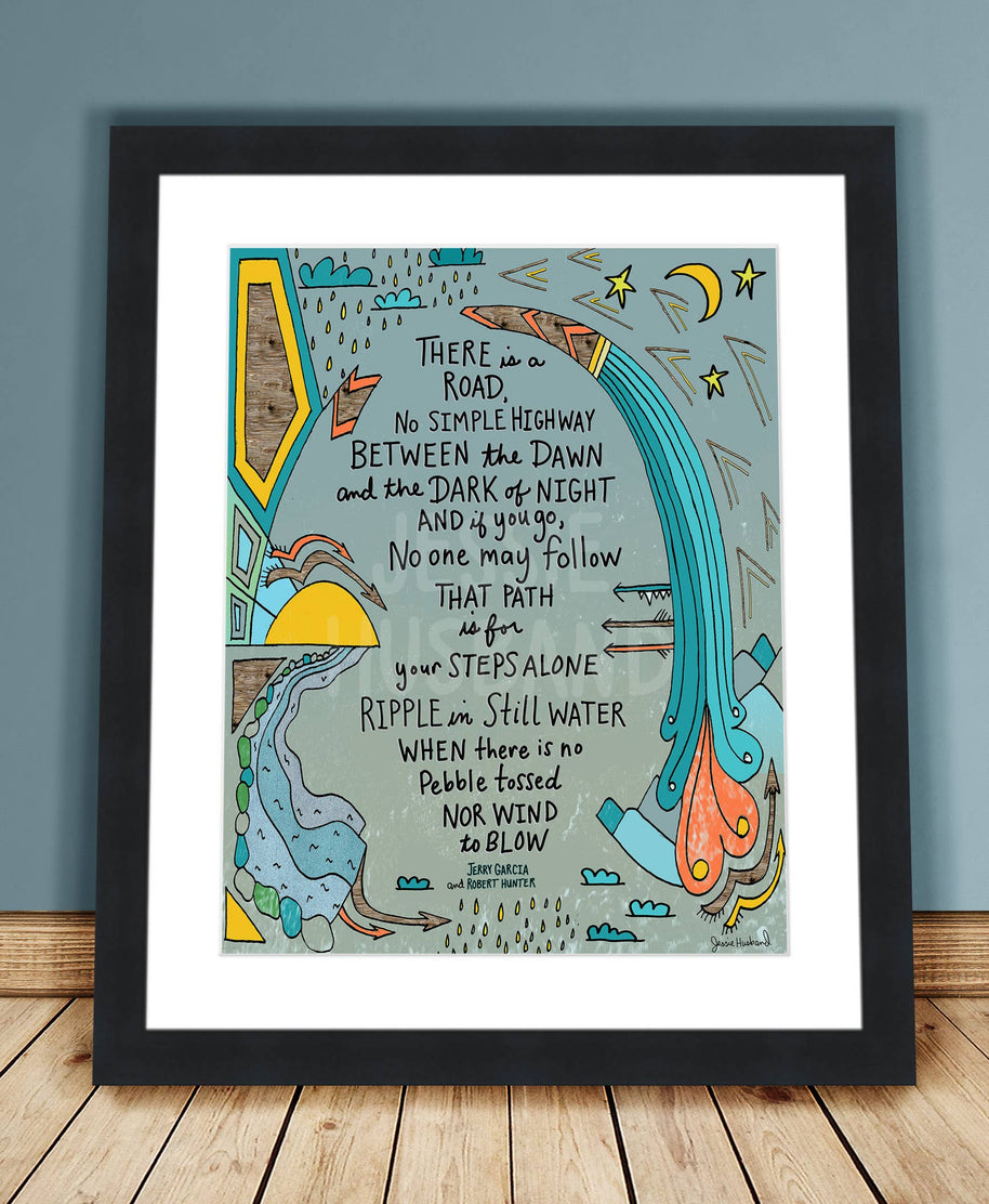 Ripple, Jerry Garcia, Robert Hunter, Grateful Dead Lyrics - jessie husband