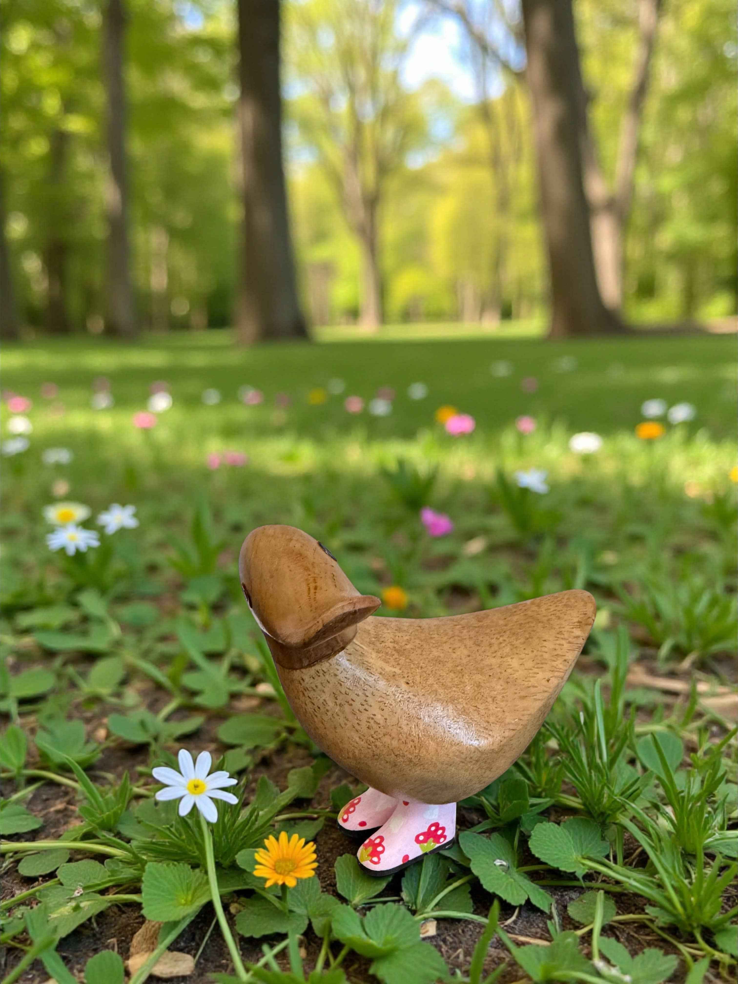 Flower Boots Bamboo Ducky 