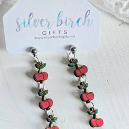 Charming Cherry Dangle Earring