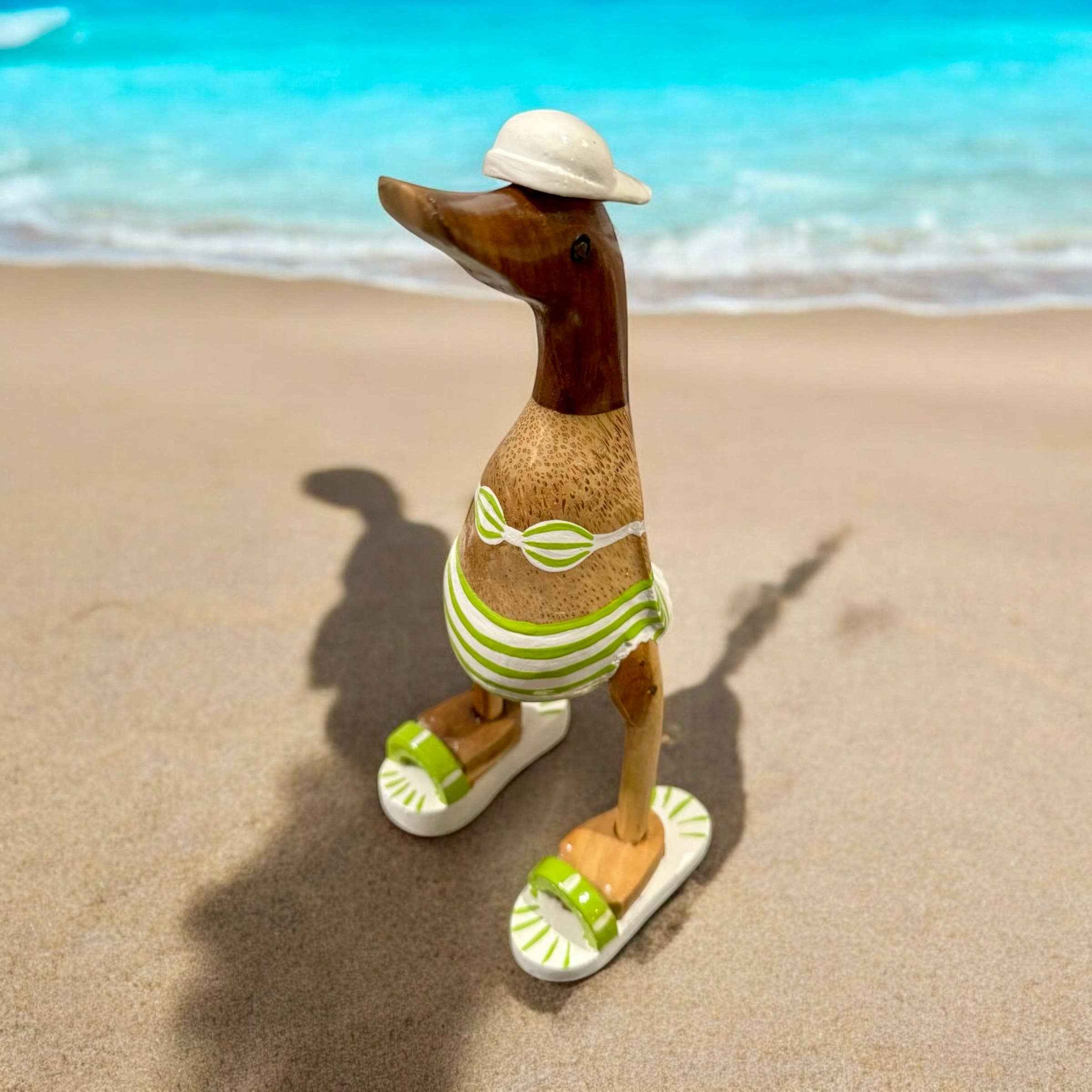 Chunky Boot Ducks - Bikini Flip Flops
