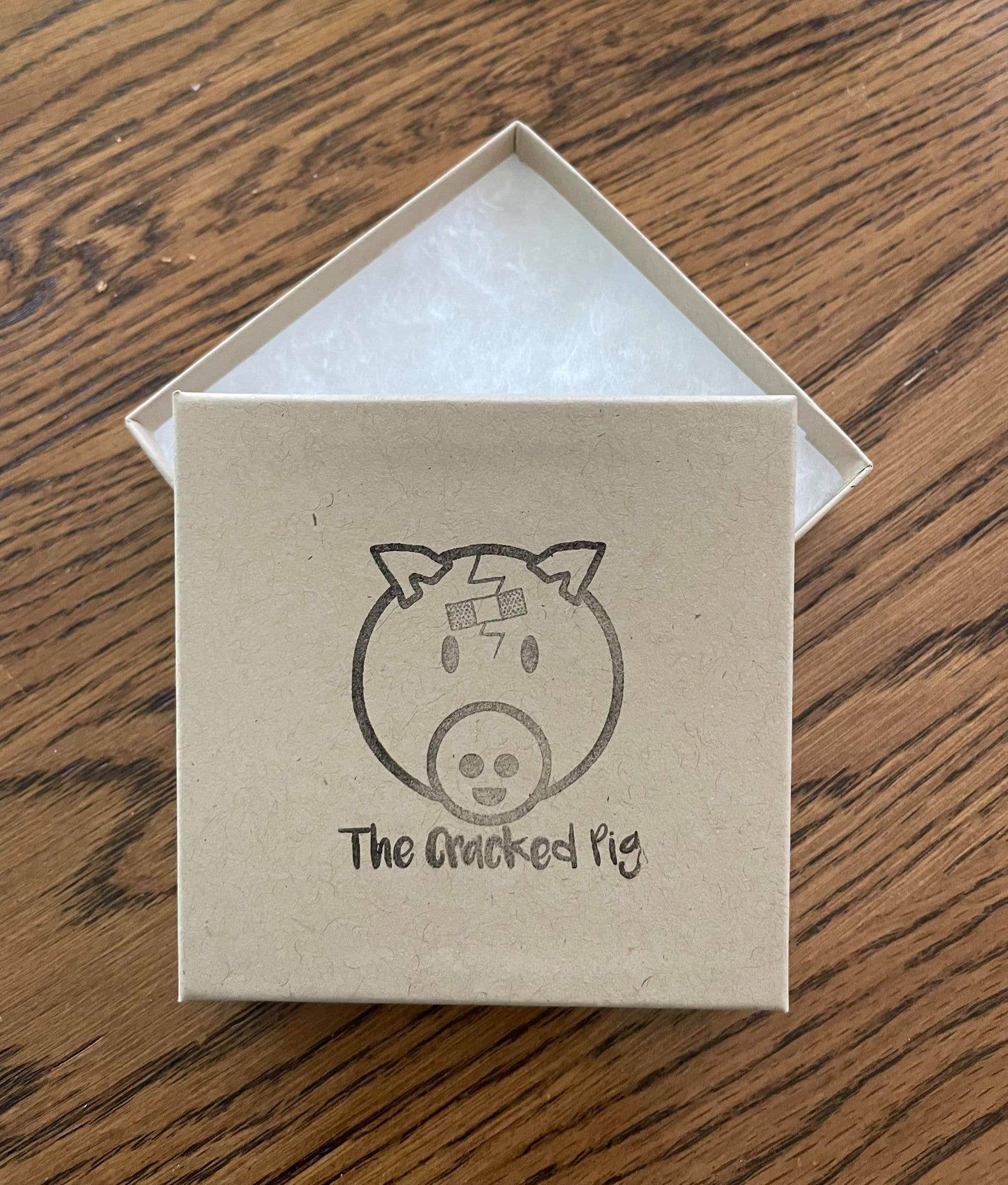 Pac Man Studs | Stainless Steel Hardware