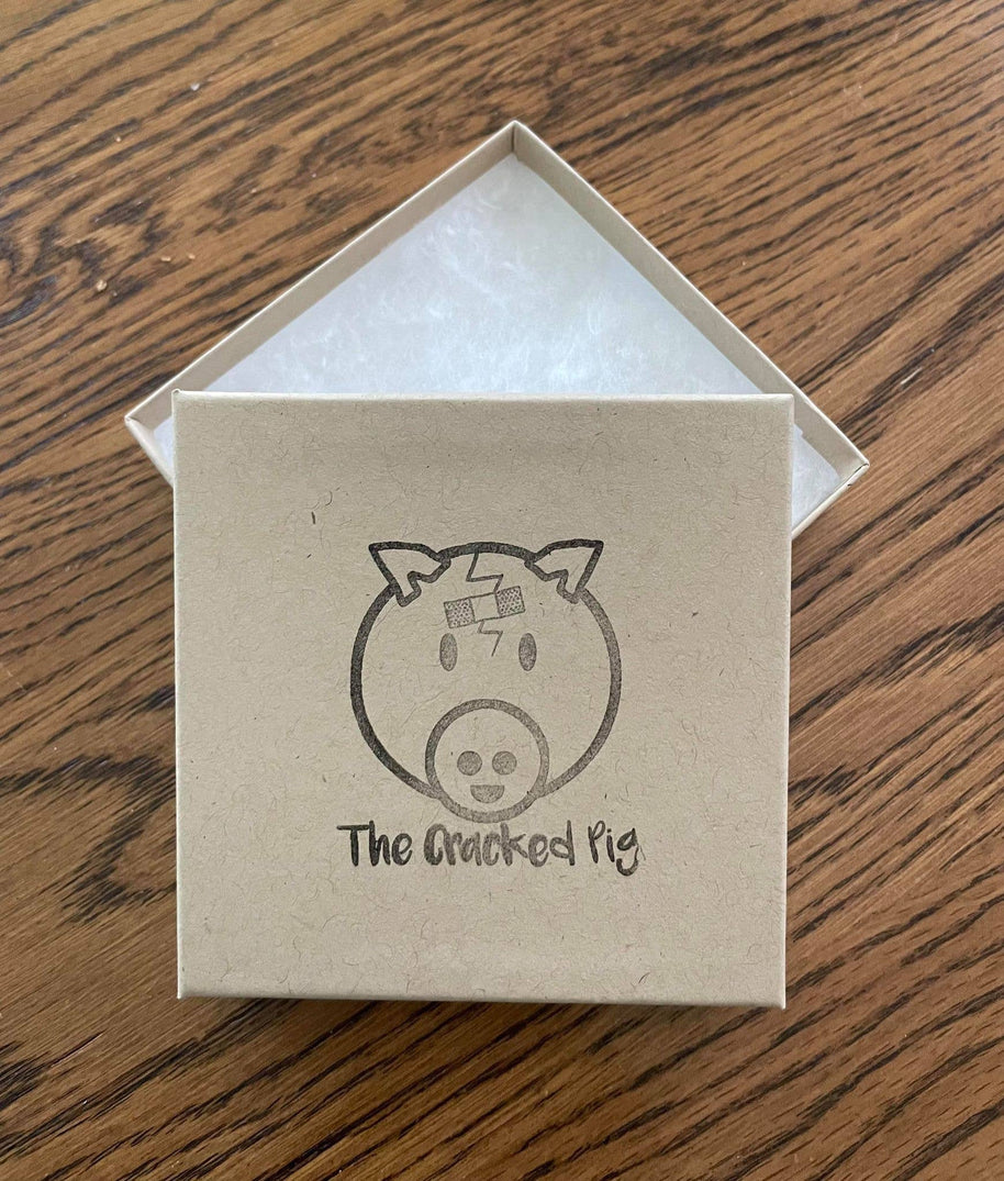 Pac Man Studs | Stainless Steel Hardware