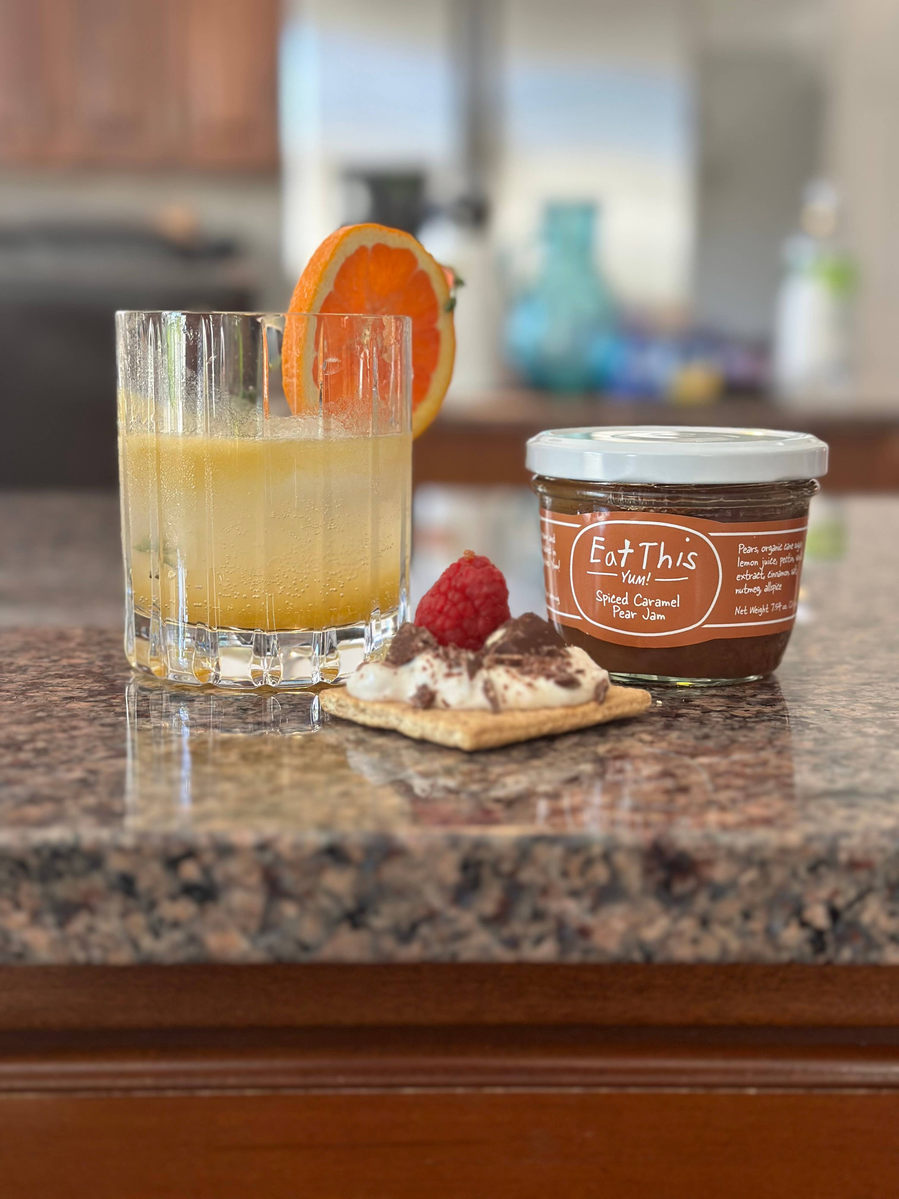 Spiced Caramel Pear Preserve