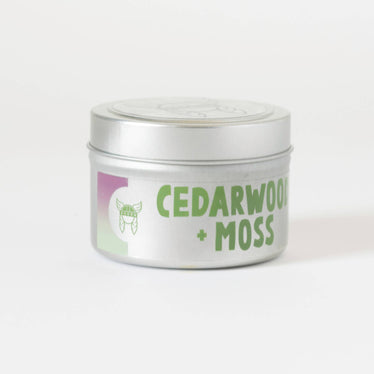 Cedarwood + Moss Candle Tin