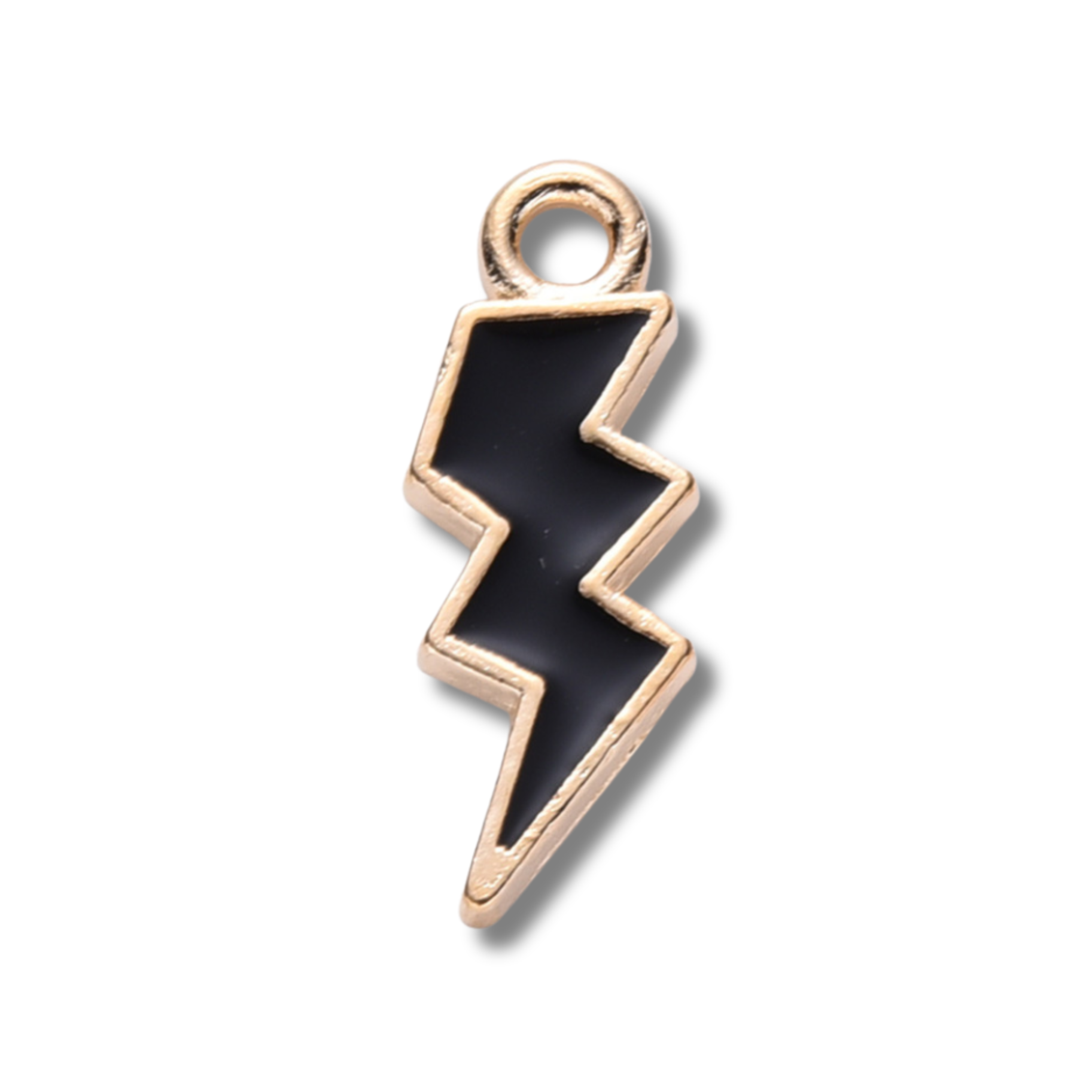 Love, Paige Designs - Lightening Bolt Colored Charm: Light Blue