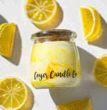 5 oz Studio Jar Candle - Sunburst Lemon Bars Swirled Candle 🍋