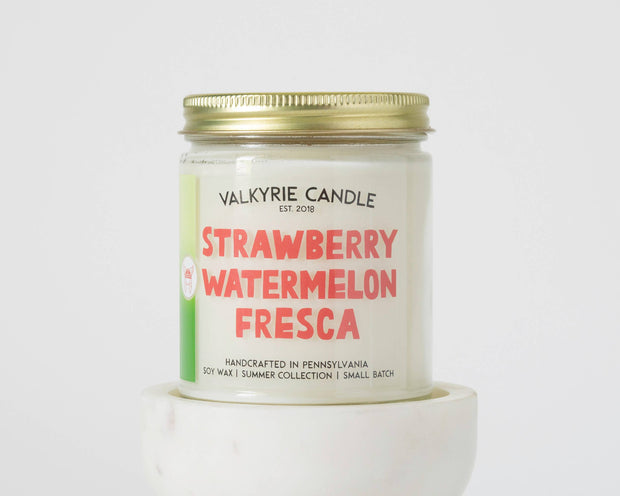 Strawberry Watermelon Fresca Candle | Summer Collection