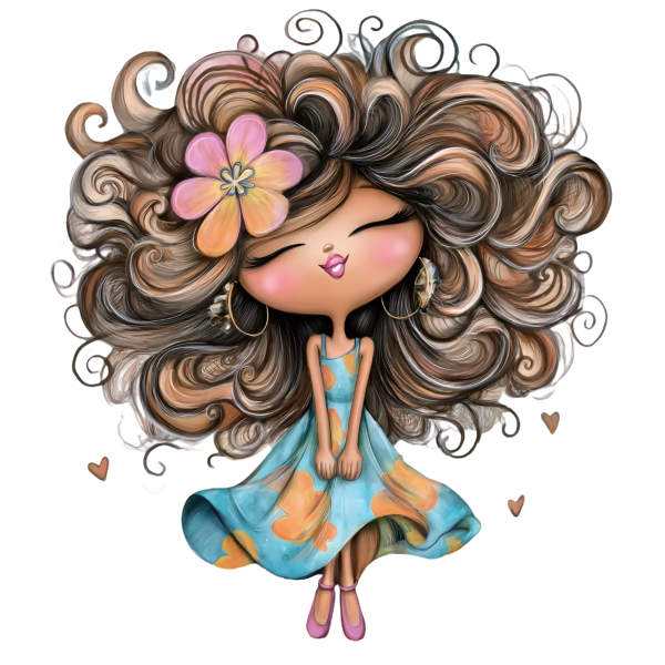 Whimsical Girl DIY Art Kit