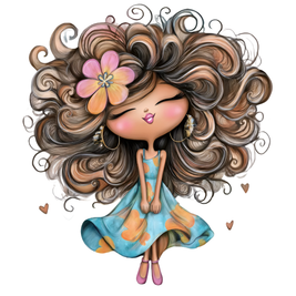 Whimsical Girl DIY Art Kit