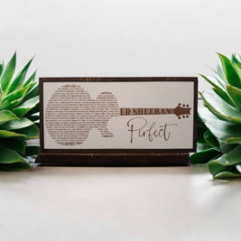 Perfect, Laser Engraved Framed Print