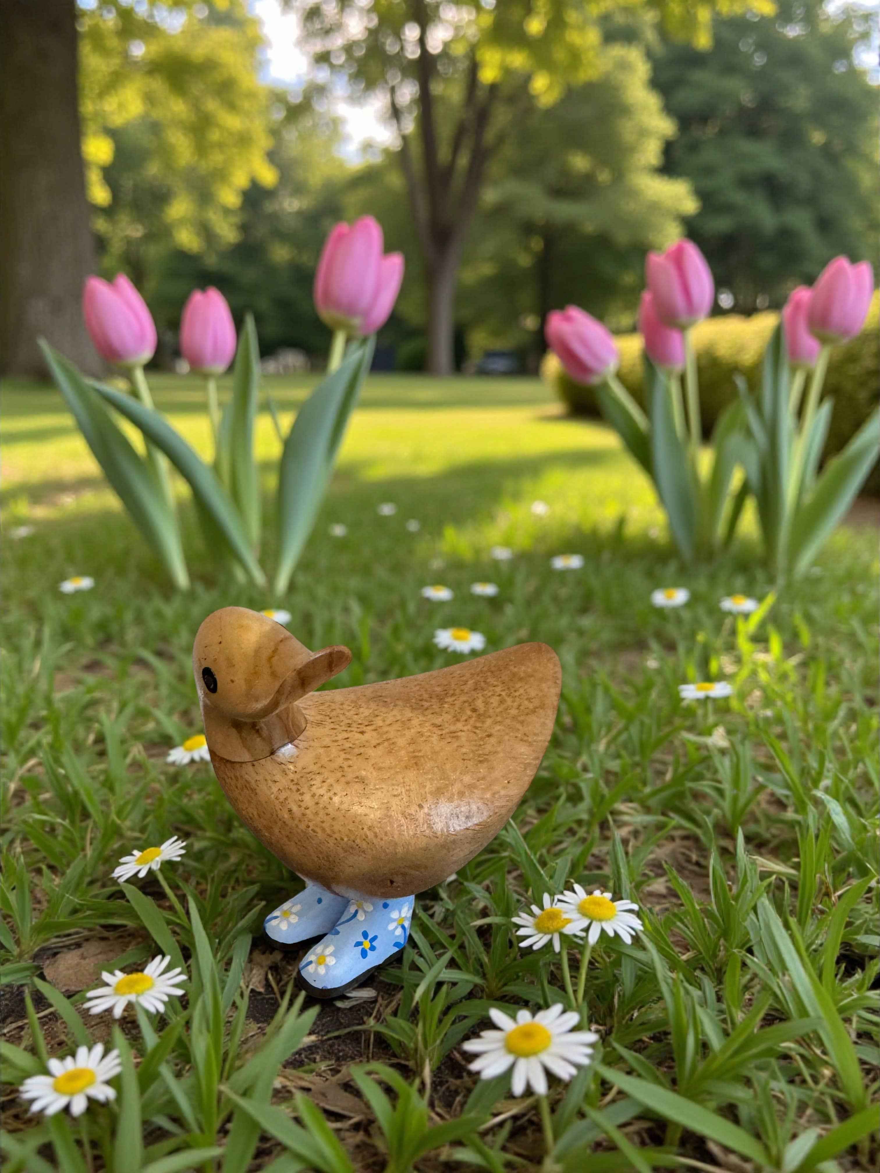 Flower Boots Bamboo Ducky 