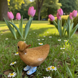 Flower Boots Bamboo Ducky 