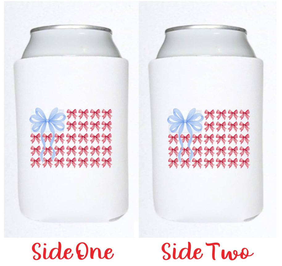 USA 250th Anniversary Patriotic Can Cooler USA 250th