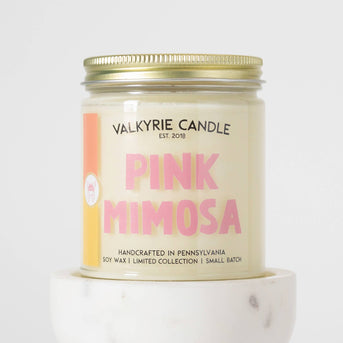 Pink Mimosa Candle