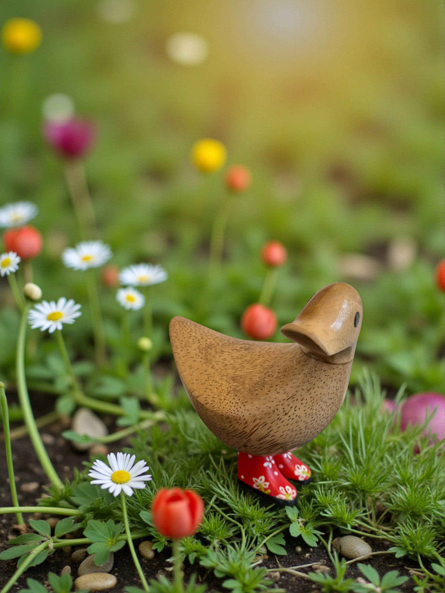 Flower Boots Bamboo Ducky 