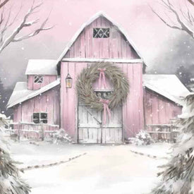 Cozy Winter Barn DIY Painting Art Kit