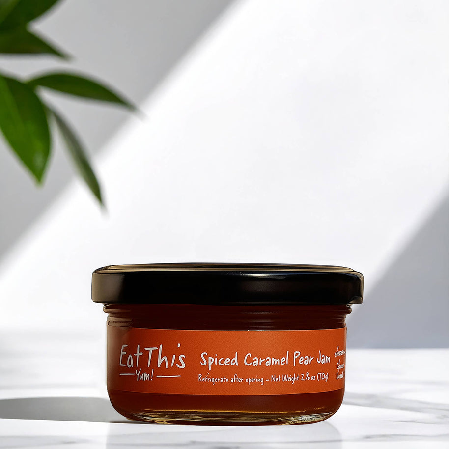 Spiced Caramel Pear Preserve