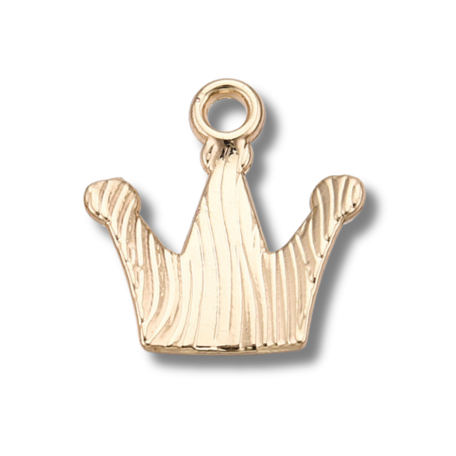 Love, Paige Designs - Crown Gold Charm