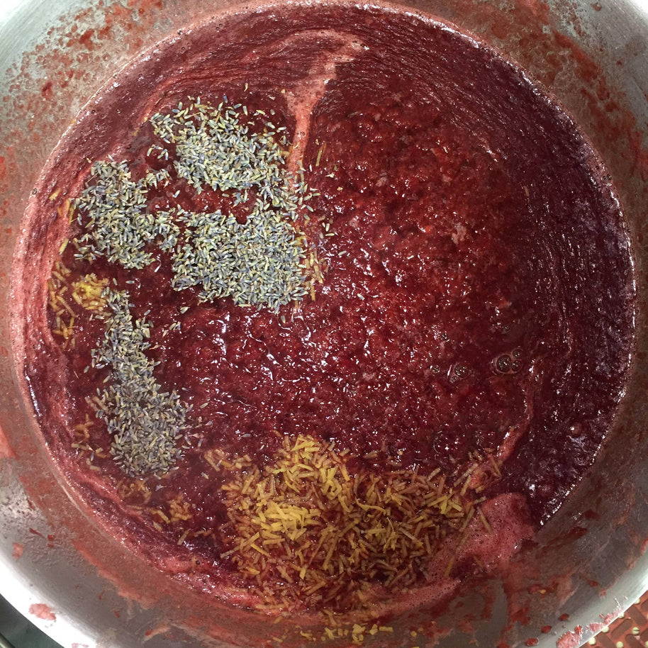 Strawberry Lemon Lavender Preserve