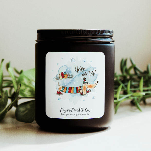 9 oz Jar Candle - Hello Winter Candle