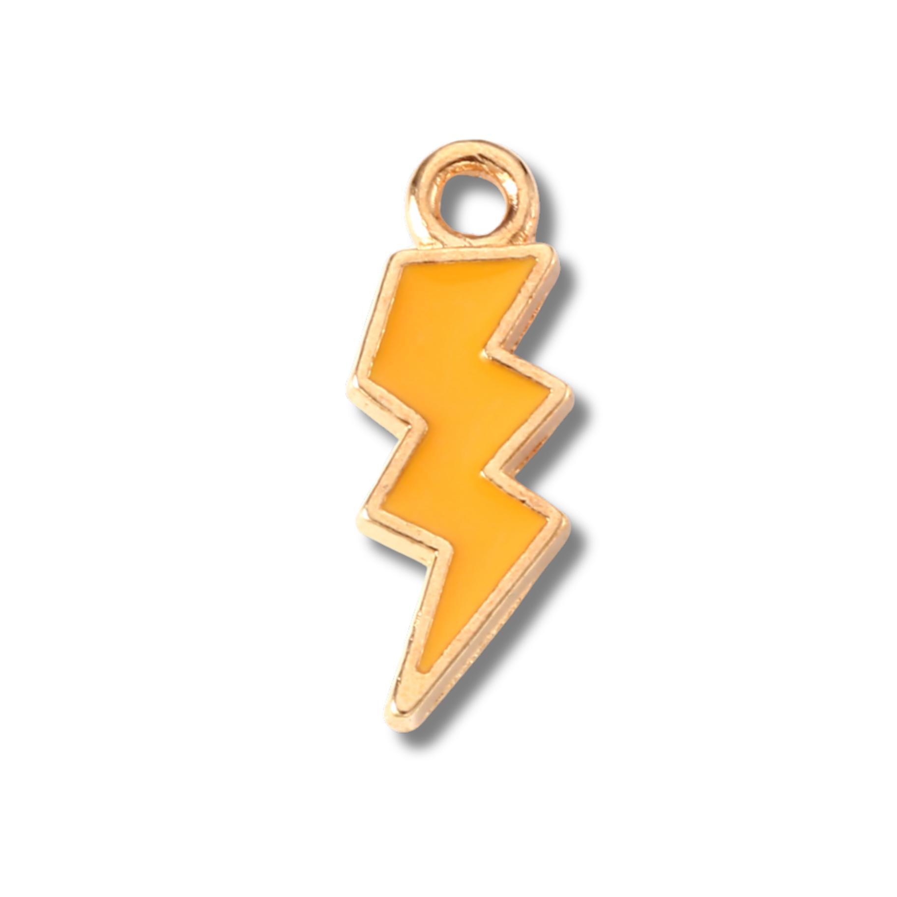 Love, Paige Designs - Lightening Bolt Colored Charm: Light Blue