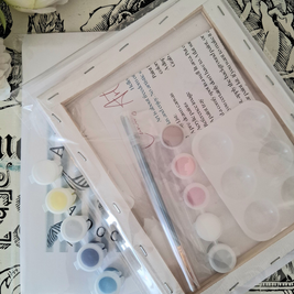 Blonde Dreamer DIY Painting  Art Kit