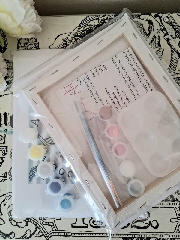 Ladies on Bench DIY Painting Art Kit