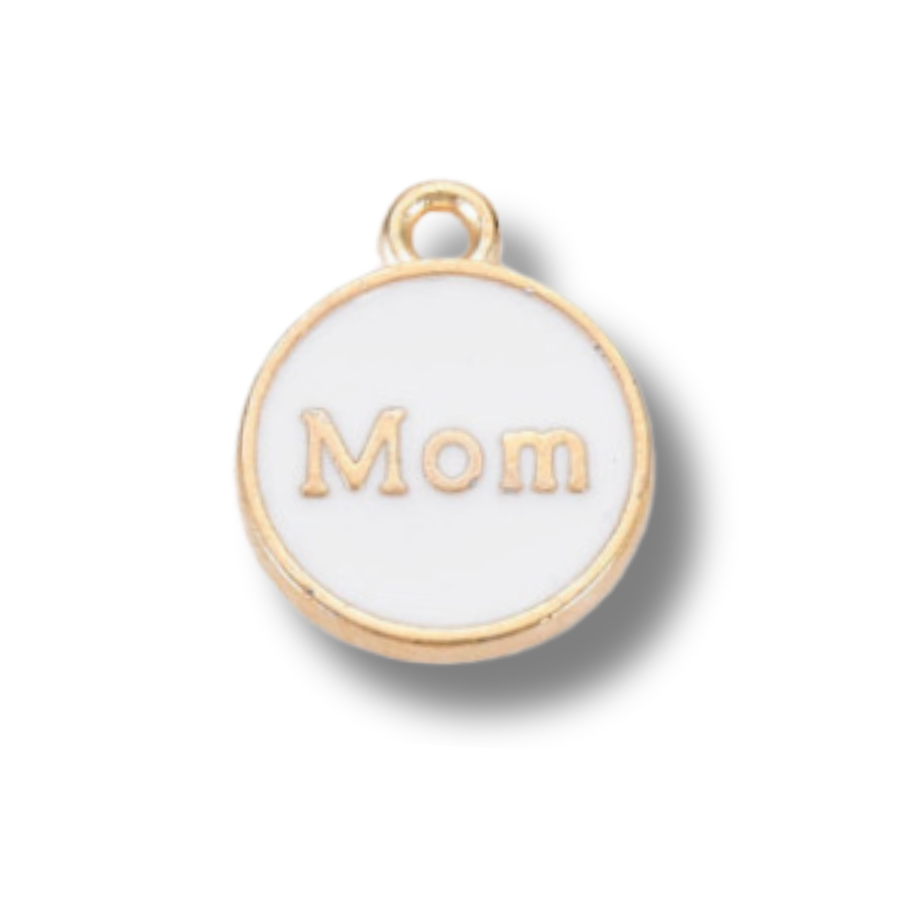 Love, Paige Designs - Mom Charm: Hot Pink