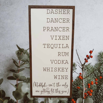 Christmas, reindeer, whiskey!