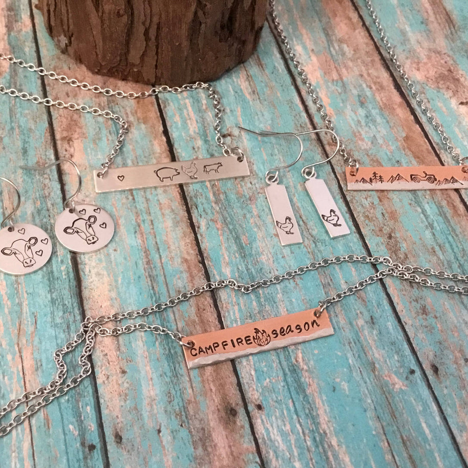 Farm Life Tractor pendant