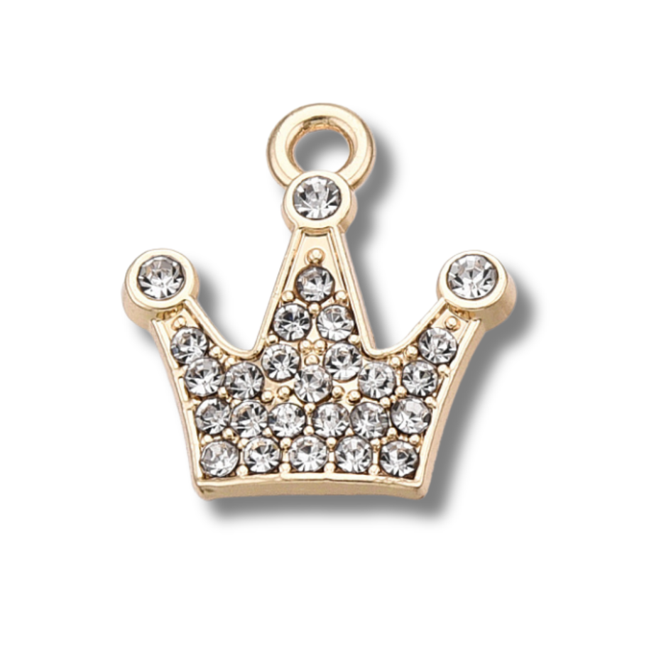 Love, Paige Designs - Crown Gold Charm