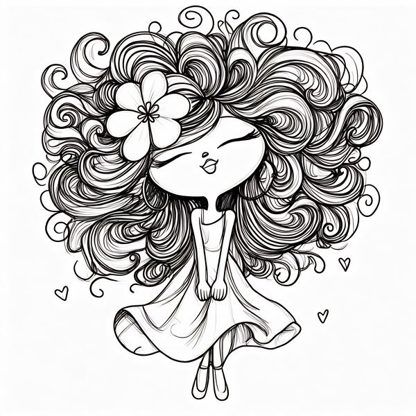 Whimsical Girl DIY Art Kit