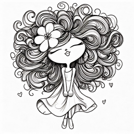 Whimsical Girl DIY Art Kit