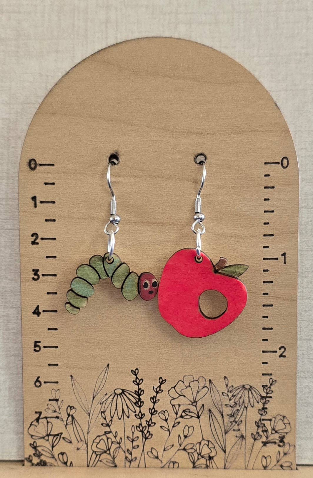 The Very Hungry Caterpillar Drop Earrings