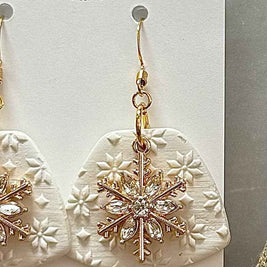 Sparkle Snowflake Dangle