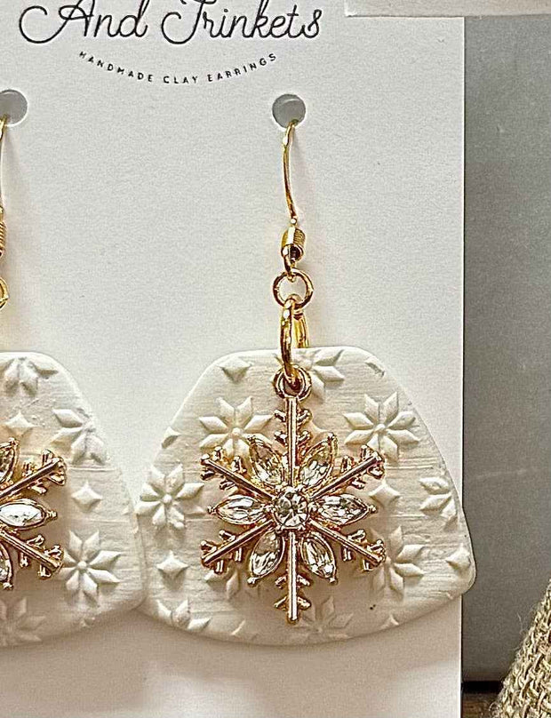 Sparkle Snowflake Dangle