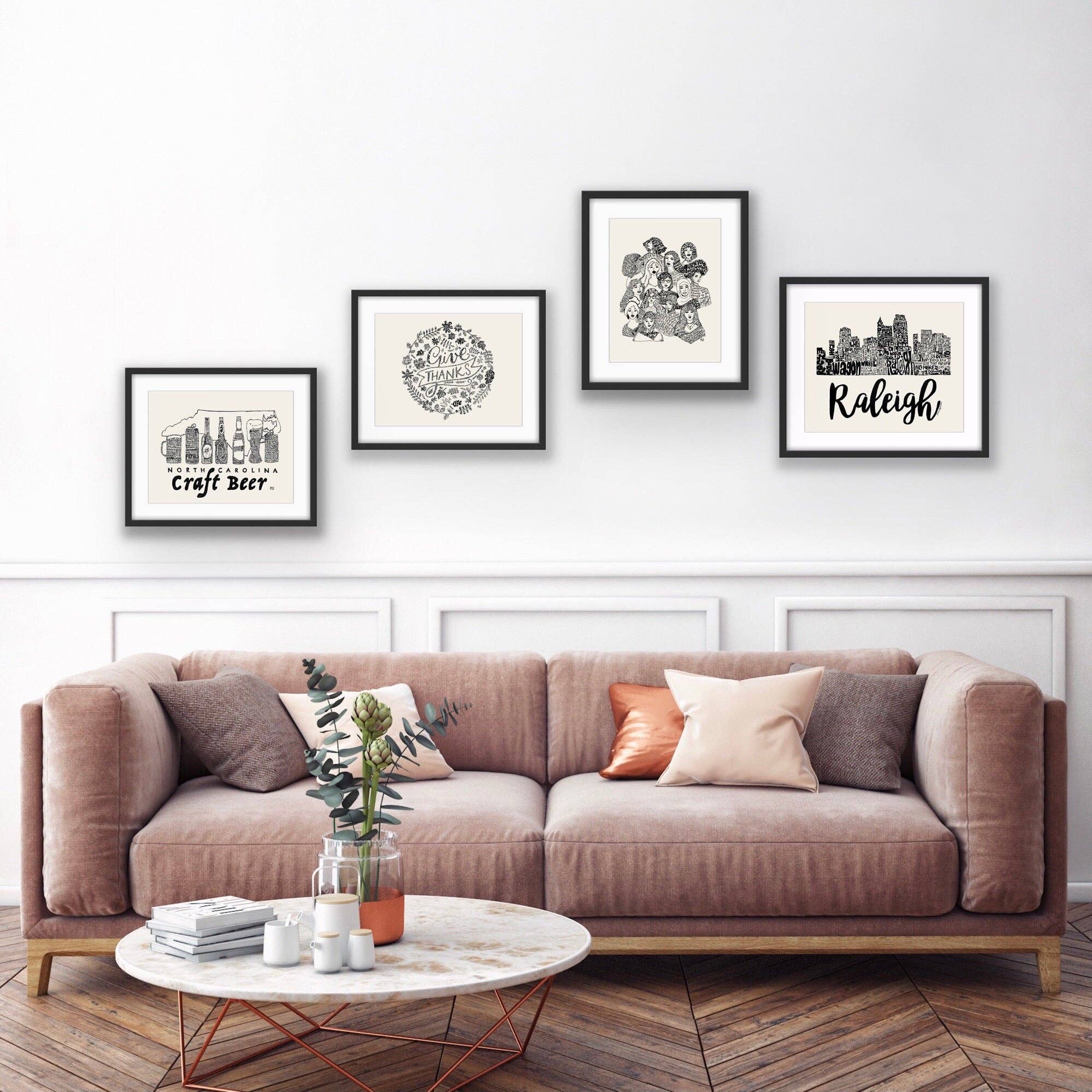 North Carolina Craft Beer Print