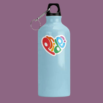 Pride Heart Shape Sticker: 5