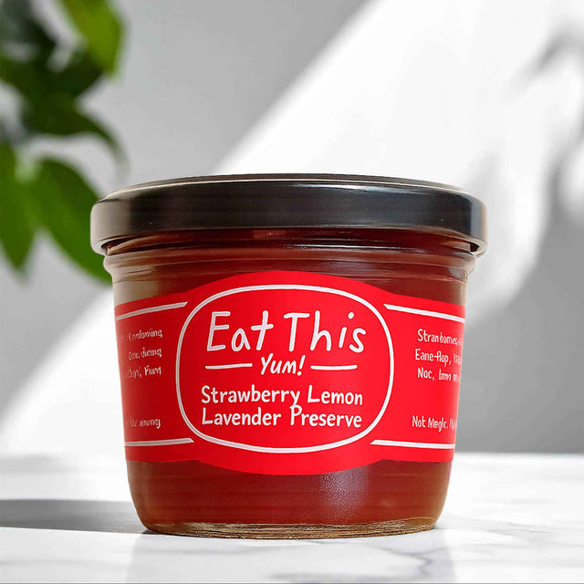 Strawberry Lemon Lavender Preserve