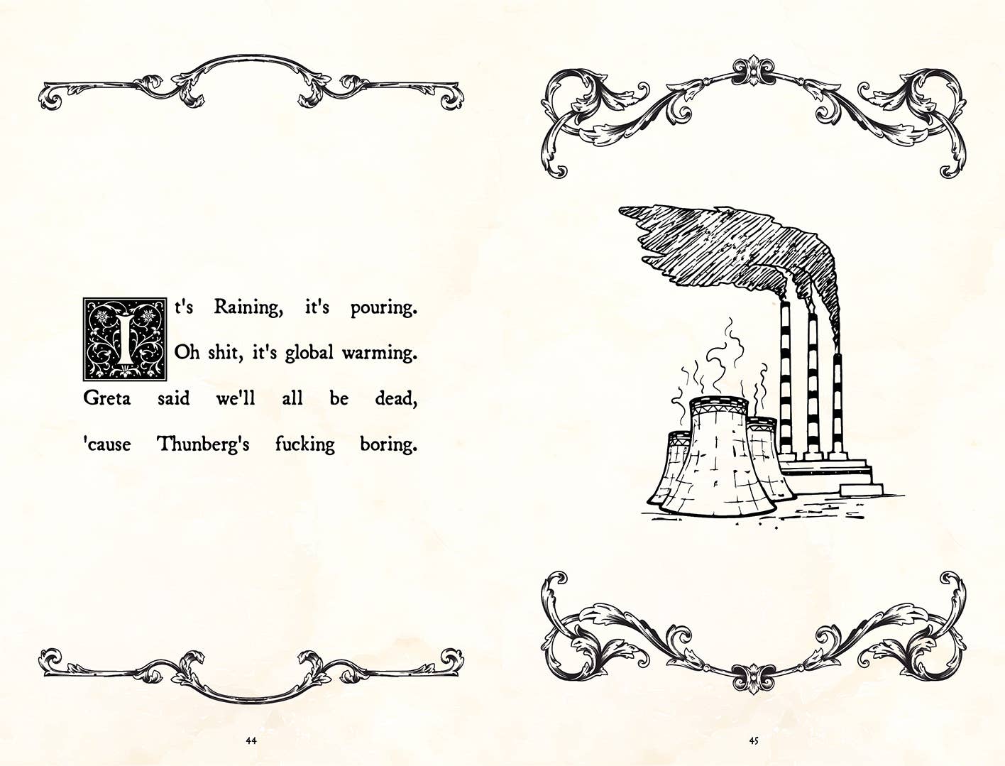 Gag Gift Book - Adult Nursery Rhymes - Classics with a Twist