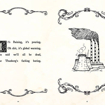 Gag Gift Book - Adult Nursery Rhymes - Classics with a Twist