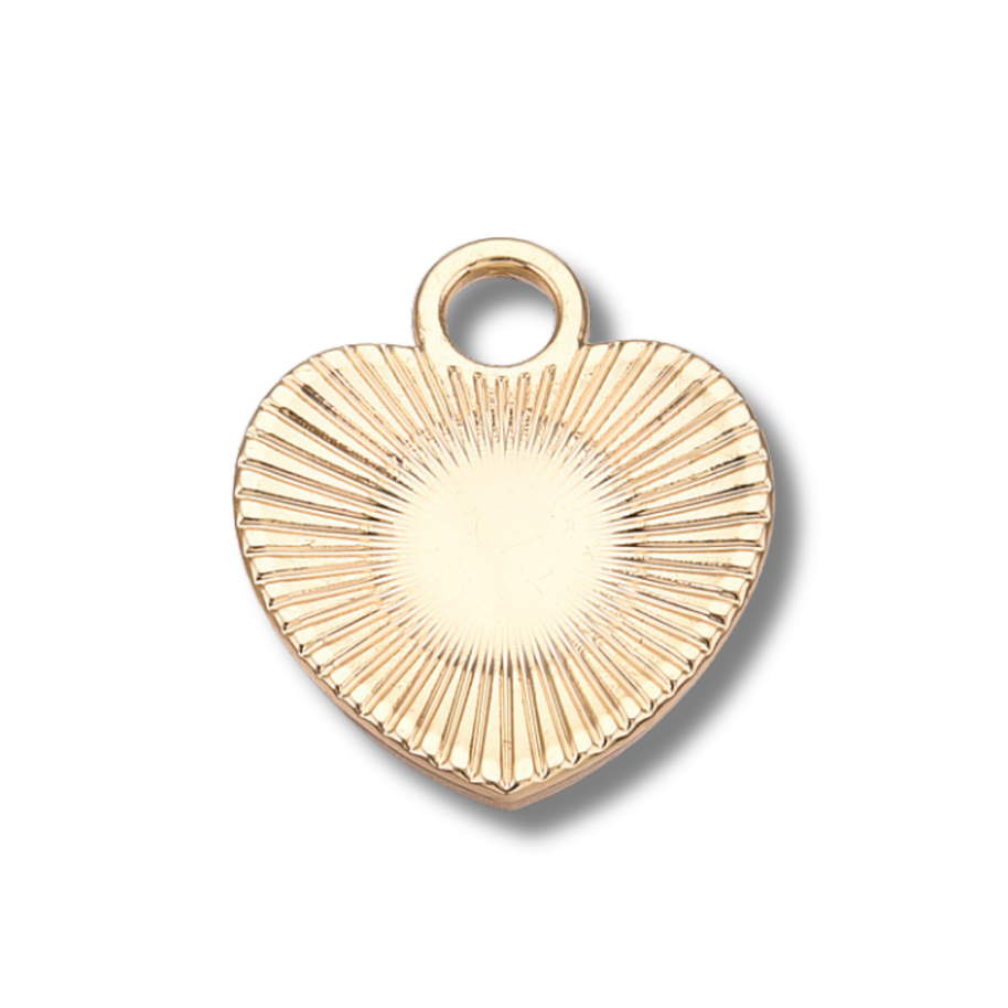 Love, Paige Designs - Heart Gold Charm