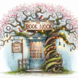 Book Nook Vine Tree  DIY Painting Kit