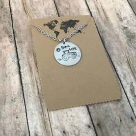 Farm Life Tractor pendant