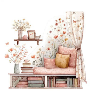 Cozy Book Corner DIY Painting Kit